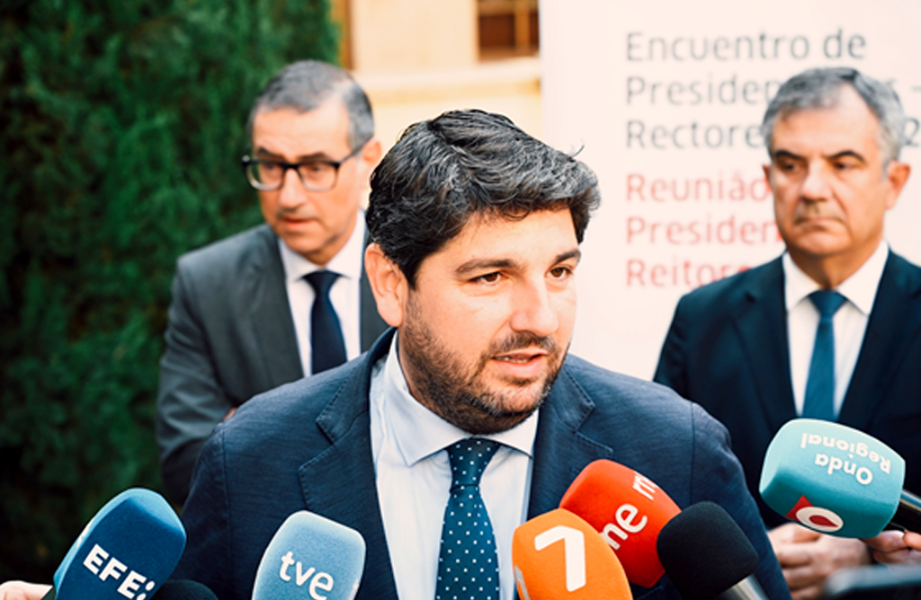 López Miras pide a Sánchez una Conferencia de Presidentes urgente para solucionar